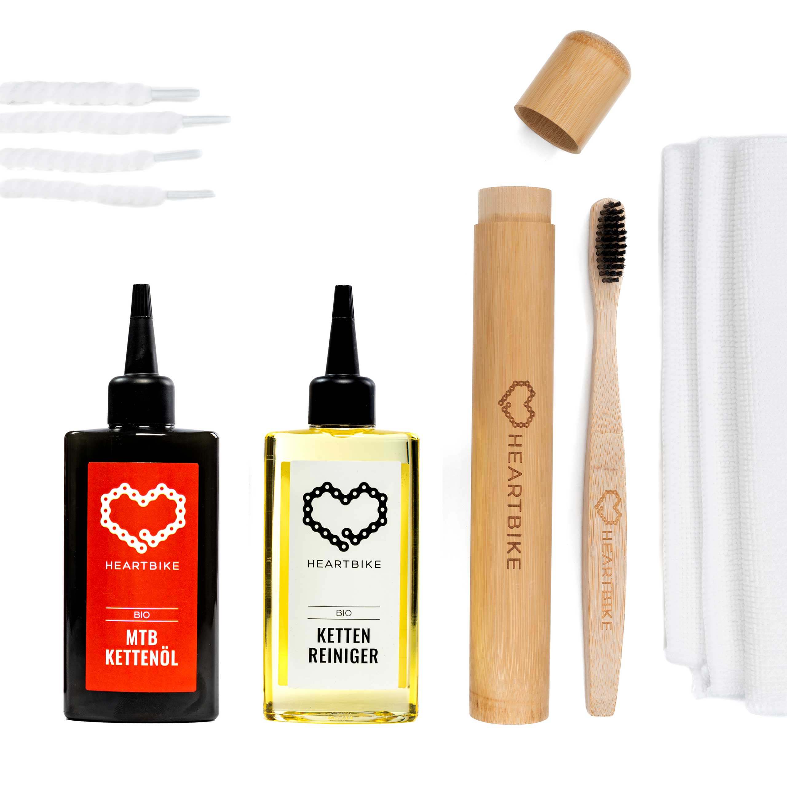 mountainbike pflegeset MTB ESSENTIALS – HEARTBIKE.com